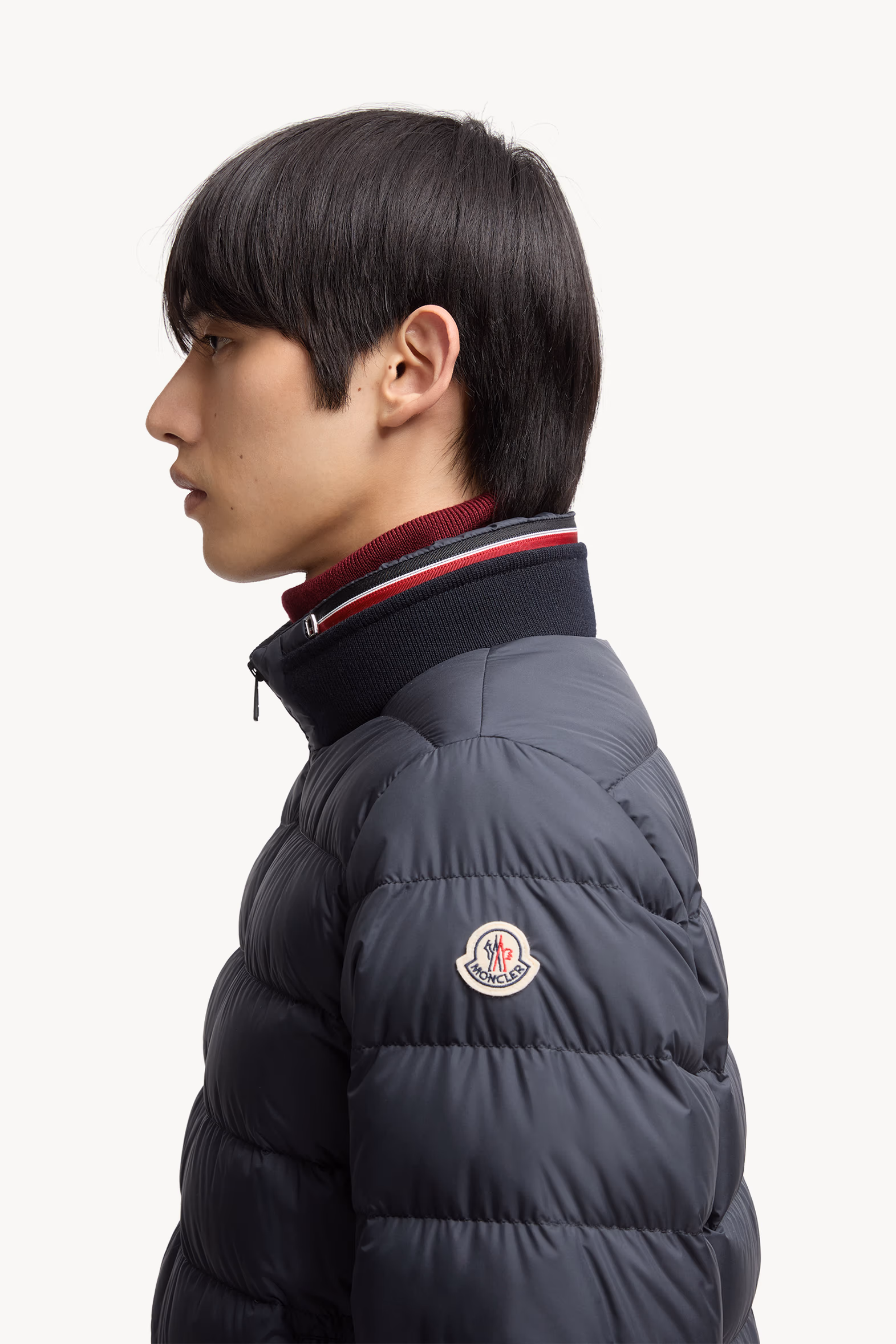 Brendann Short Down Jacket Men Blue Moncler 4